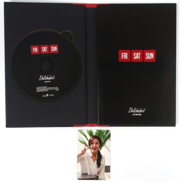 Dal Shabet - Fri.Sat.Sun Signed Autographed CD Mini Album Promo 2016 K-Pop