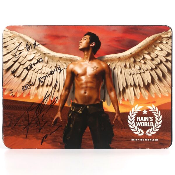 Rain - Rain's World Signed To Bae Seul Ki Album CD Promo K-Pop 2006