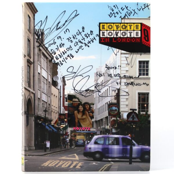 Koyote - In London Signed To Bae Seul Ki Album CD Promo K-Pop 2006