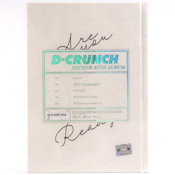 D-Crunch - M0527 Are You Ready Signed Autographed CD Mini Album Promo K-Pop 2018