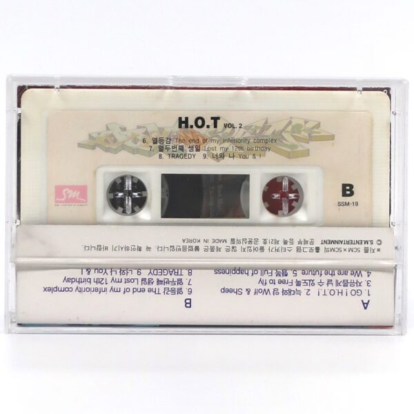 H.O.T - Wolf & Sheep Cassette Tape + Sticker 1997 90s K-Pop SM a