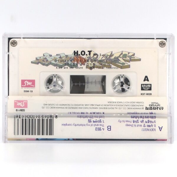 H.O.T - Wolf & Sheep Cassette Tape + Sticker 1997 90s K-Pop SM Synnara