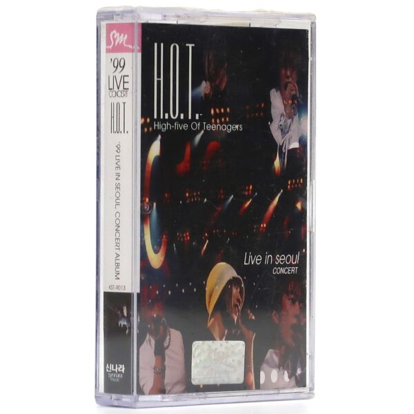 H.O.T - '99 Live In Seoul Concert Album Sealed Cassette Tape K-Pop SM