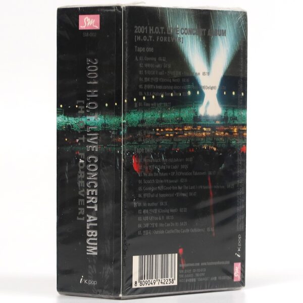 2001 H.O.T. Live Concert Album H.O.T Forever Sealed Cassette Tape K-Pop SM