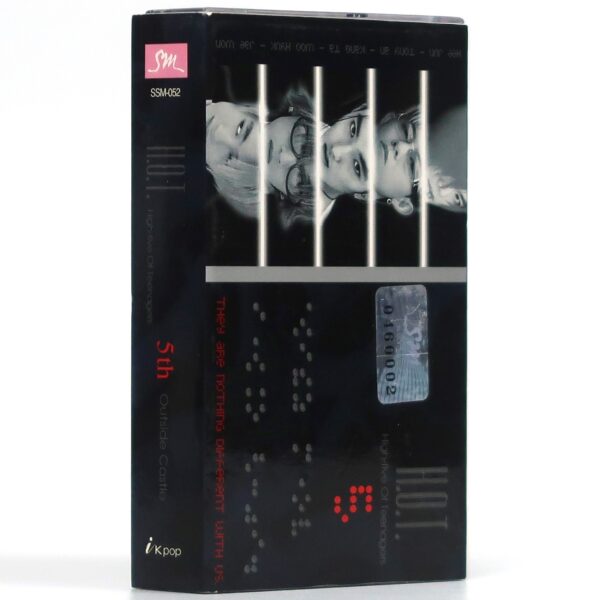 H.O.T - Outside Castle Cassette Tape Album Sticker 2000 K-Pop SM