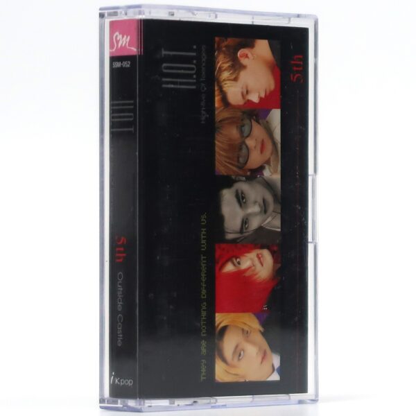 H.O.T - Outside Castle Cassette Tape Album Sticker 2000 K-Pop SM