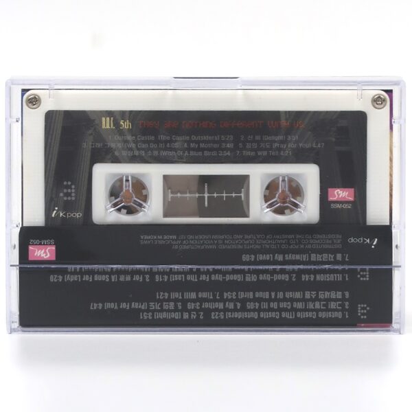 H.O.T - Outside Castle Cassette Tape Album Sticker 2000 K-Pop SM