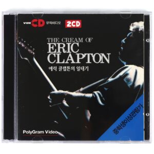 The Cream of Eric Clapton Korean VCD Video CD Korea Polygram
