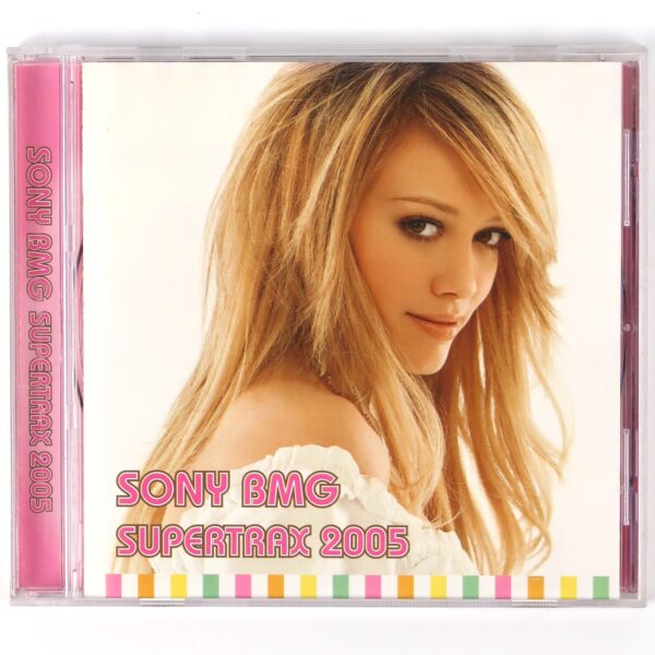 Sony BMG Supertrax 2005 CD Hilary Duff Cover Korean Promo Backstreet Boys