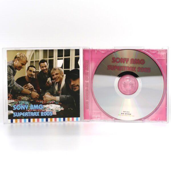 Sony BMG Supertrax 2005 CD Hilary Duff Cover Korean Promo Backstreet Boys