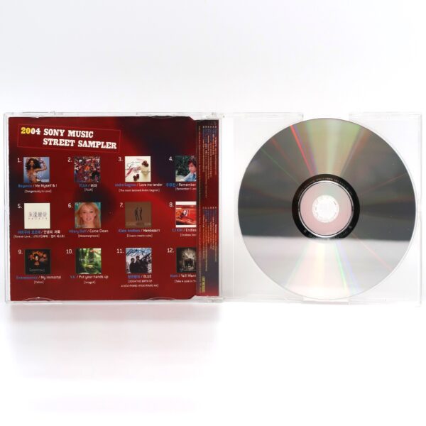 2004 Sony Street Music Sampler CD Korean Promo Hilary Duff Beyonce Korn