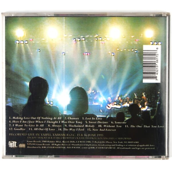 Air Supply - Now and Forever Greatest Hits Live Korean Album CD Korea