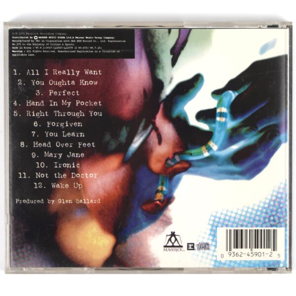 Alanis Morissette - Jagged Little Pill Korean Insert Album CD Korea