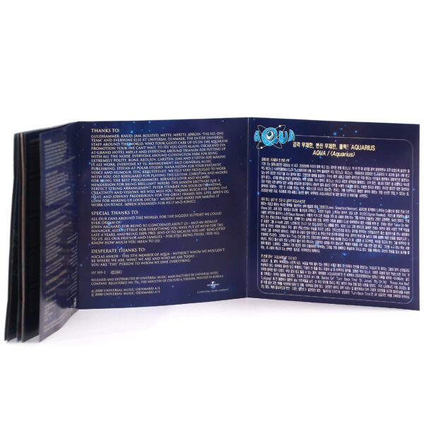 Aqua - Aquarius Korean Album CD Korea