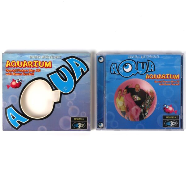 IMG_9773 Aqua - Aquarium Korean Special Picture Disc Album CD Korea Slipcase