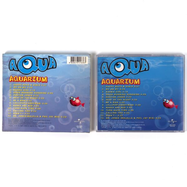 IMG_9774 Aqua - Aquarium Korean Special Picture Disc Album CD Korea Slipcase