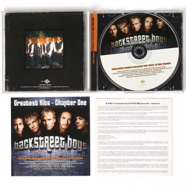 Backstreet Boys - Greatest Hits Chapter One 2CD+VCD Special Set Korea