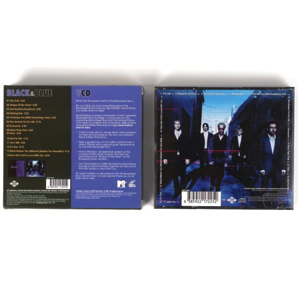 Backstreet Boys - Secret Diary Limited Edition Black & Blue CD + VCD Korea