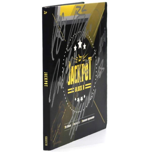 Block B - Jackpot Signed Autographed CD Album Promo 2014 K-Pop
