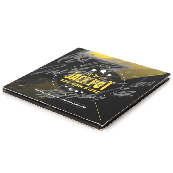 Block B - Jackpot Signed Autographed CD Album Promo 2014 K-Pop