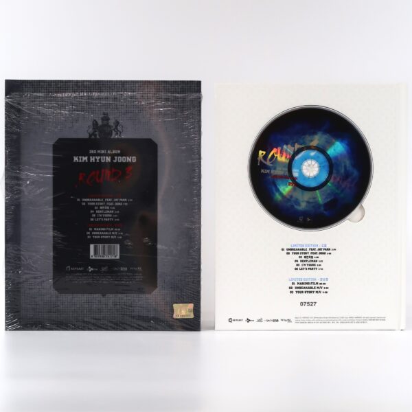 Kim Hyun Joong - Round 3 Limited Edition CD Mini Album 2013 SS501