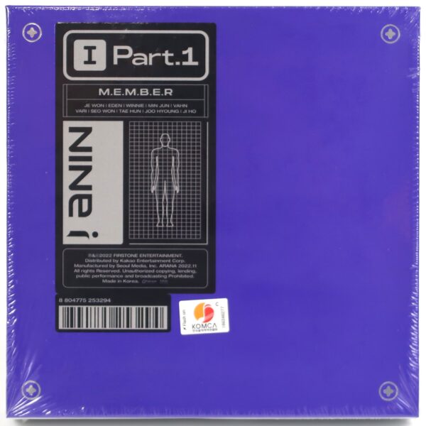 NINE.i - [I (Part.1)] 1st Mini Album CD Factory Sealed K-Pop 2022