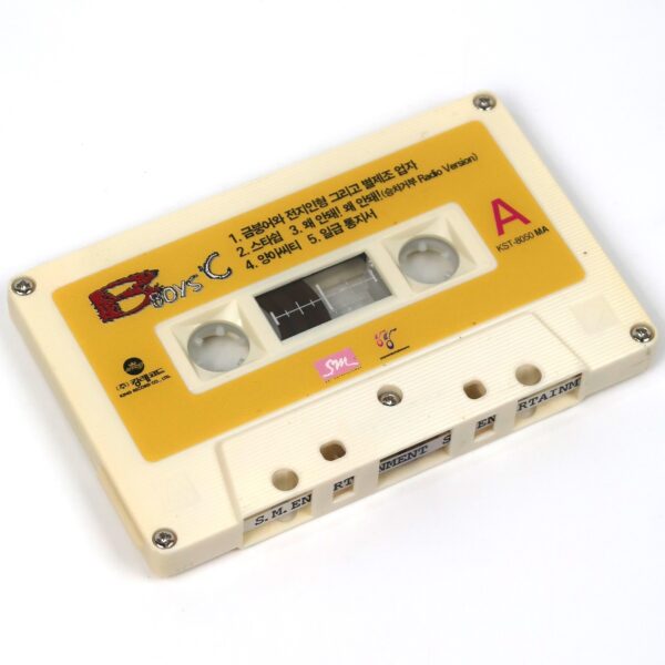 IMG_9967 Bad Boys Circle - B Boys' C Cassette Tape 90s Korea Punk Rock SM Entertainment