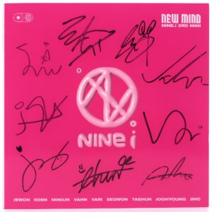 NINE.i - New Mind Signed Autographed CD 3rd Mini Album Promo 2023 K-Pop