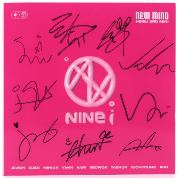 NINE.i - New Mind Signed Autographed CD 3rd Mini Album Promo 2023 K-Pop