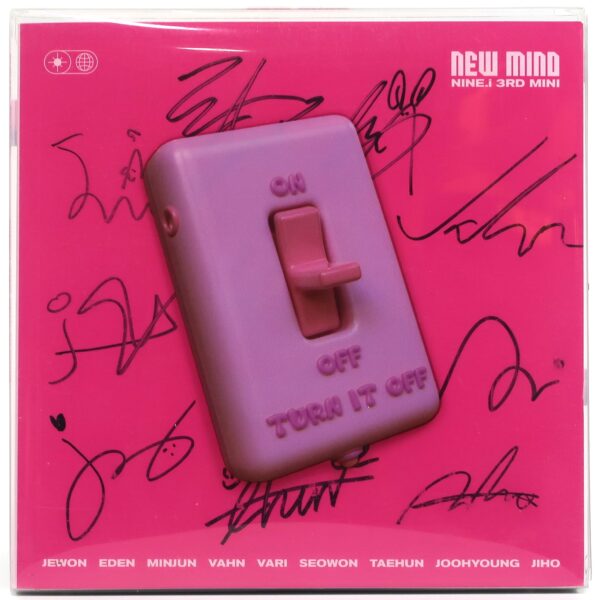 NINE.i - New Mind Signed Autographed CD 3rd Mini Album Promo 2023 K-Pop