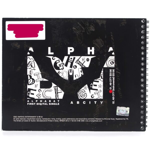 Alphabat - ABCity Signed CD Single Album Promo 2013 K-Pop AB City [read]
