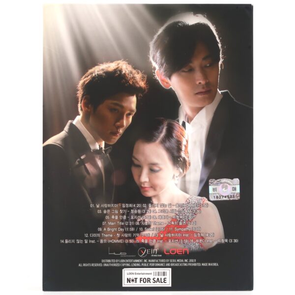 Five Fingers Soundtrack CD Promo K-Drama 2012 OST K-Pop Korea