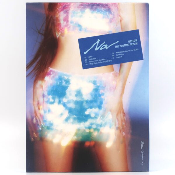 IMG_3012 Nayeon - Na Signed Autographed CD Album Blue / A Ver. Promo Twice 2024