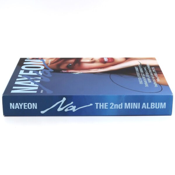 IMG_3013 Nayeon - Na Signed Autographed CD Album Blue / A Ver. Promo Twice 2024