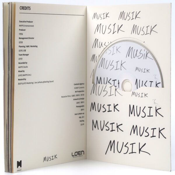 Kisum - Musik Signed Autographed Album CD Promo K-Pop 2016