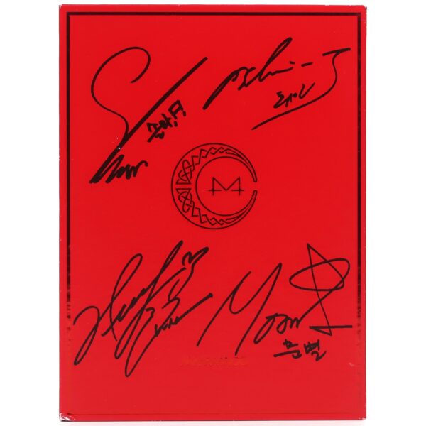 IMG_3144 Mamamoo - Red Moon Album CD Promo Printed Signatures Autographs