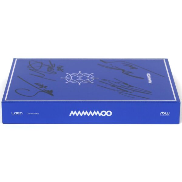 IMG_3156 Mamamoo - Blue;s Album CD Promo Printed Signatures Autographs