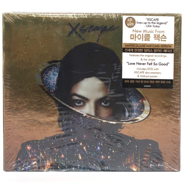 Michael Jackson - Xscape Korean CD + DVD Limited Album Sealed Korea Hype Sticker
