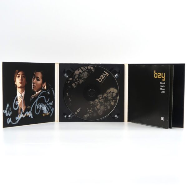 IMG_3230 B2Y - Be Crazy Digital Single Album Signed Autographed CD Promo K-Pop 2010