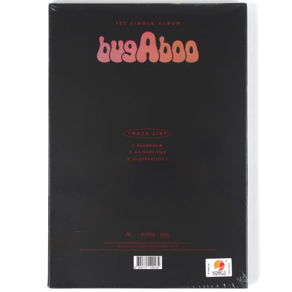 IMG_3253 Bugaboo - 1st Single Album CD Single Album Sealed 2021 K-Pop