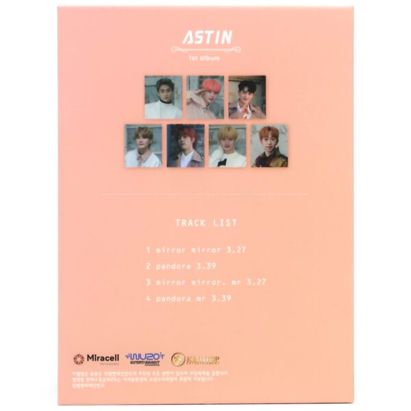 IMG_3952 Astin - Mirror Mirror Signed Autographed CD Album Promo K-Pop 2019