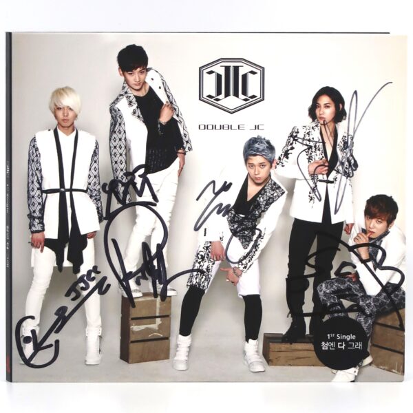 IMG_3955 JJCC - At First Signed Autographed Single Album Promo CD 2014 K-Pop Korea