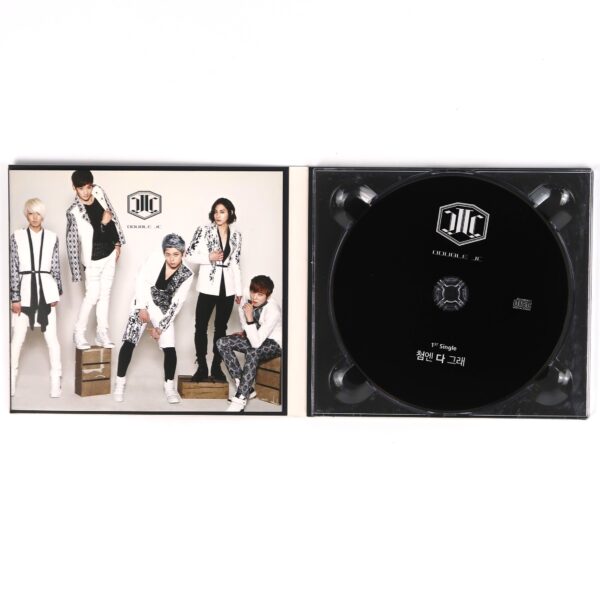 IMG_3958 JJCC - At First Signed Autographed Single Album Promo CD 2014 K-Pop Korea