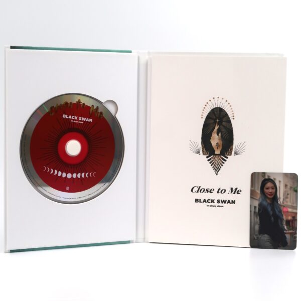 IMG_3965 Blackswan - Close To Me Signed Autographed CD Single Album 2021 K-Pop Black Swan
