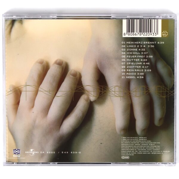 Rammstein - Mutter Korean CD Album Korea