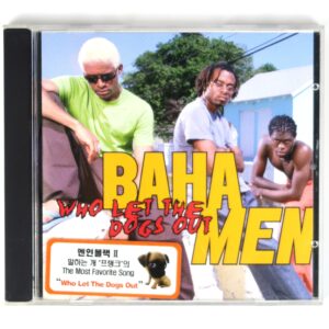 Baha Men - Who Let The Dogs Out Korean CD Promo Album Korea Hype Sticker