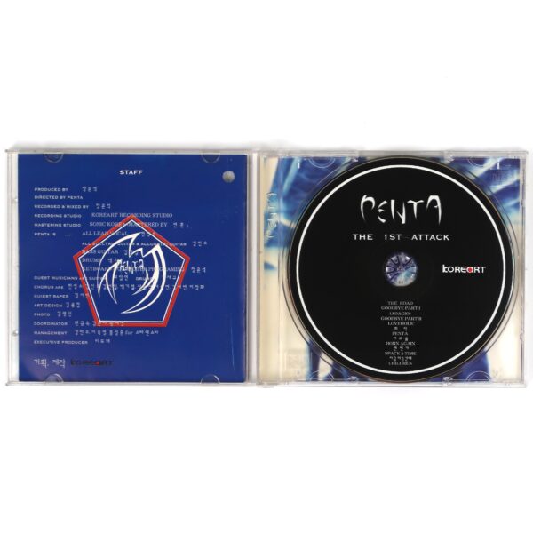 IMG_4333 Penta - The 1st Attack CD Album Rock K-Pop 2000
