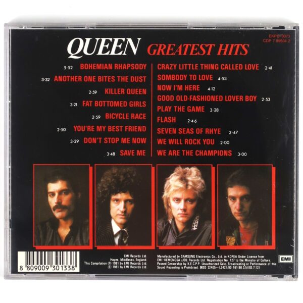 IMG_4473 Queen - Greatest Hits Korean CD Album Korea