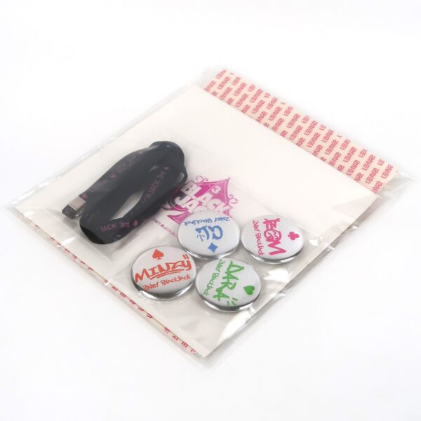 IMG_4557 2NE1 3rd Blackjack Fanclub Set Mousepad Button Pin