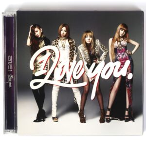 2NE1 - I Love You CD + DVD Album Japan K-Pop 2012